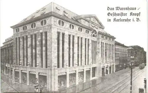 Karlsruhe - Warenhaus Geschwister Knopf -755298