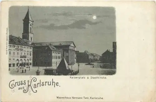 Karlsruhe - Marktplatz -755254