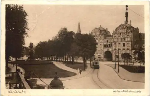 Karlsruhe - Kaiser-Wilhelmsplatz -755318