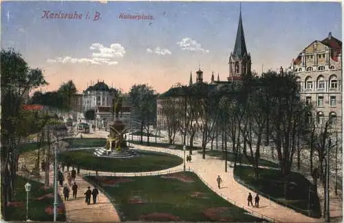 Karlsruhe - Kaiserplatz -755358