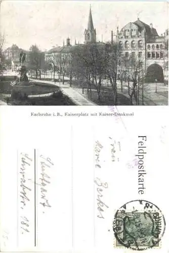 Karlsruhe - Kaiserplatz -755374