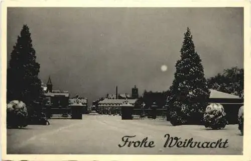 Karlsruhe - Winternacht am Schloß -755568
