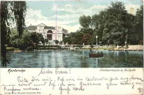 Karlsruhe - Stadtgartenschleuse -755454