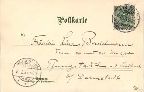 Karlsruhe - Fastnacht 1898 -755638