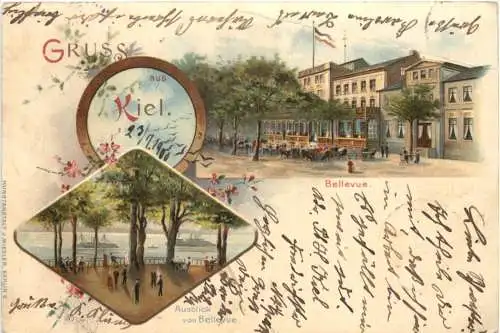 Gruss aus Kiel - Litho -755698