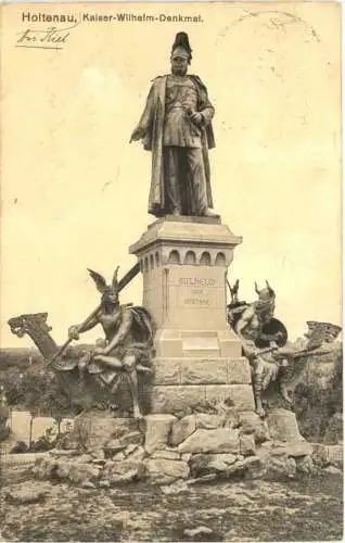 Kiel - Holtnau - Kaiser Wilhelm Denkmal -755902