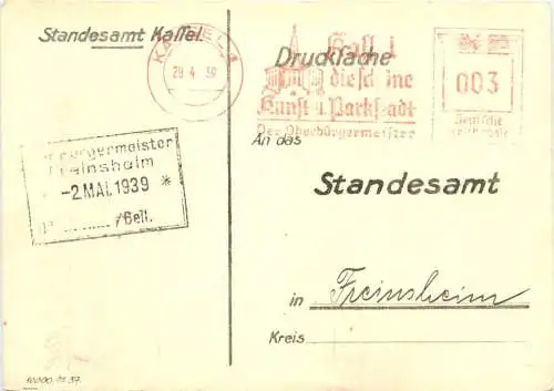 Kassel - Standesamt -756506