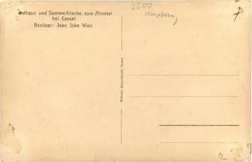 Kassel - Gasthaus zum Ahnetal -756530