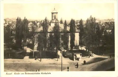 Kassel - Kirche am Unterneustädter Kirchplatz -756500