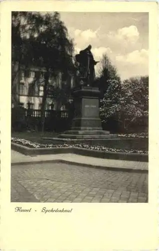 Kassel - Spohrdenkmal -756504