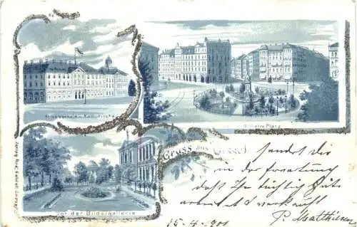 Gruss aus Kassel - Litho -756626