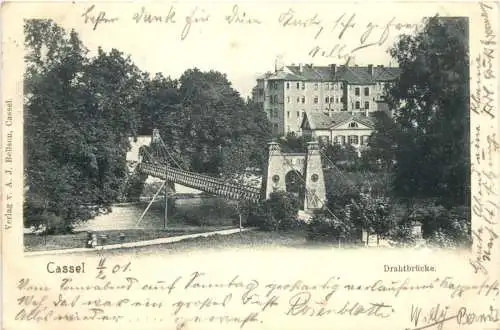 Kassel - Drahtbrücke -756636