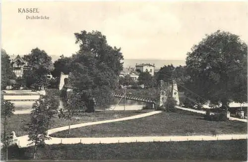 Kassel - Drahtbrücke -756674