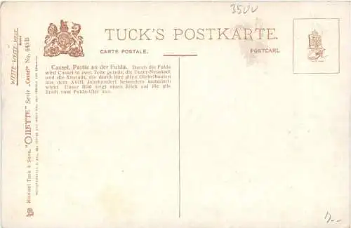 Kassel - Partie an der Fulda -756694