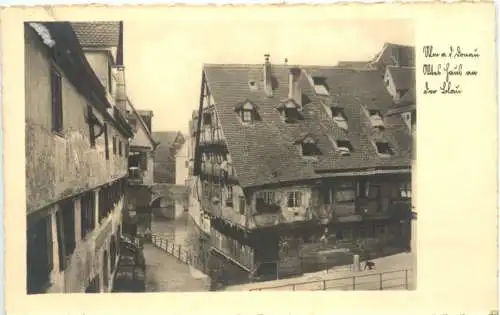 Ulm an der Donau - Altes Haus an der Blau -757302