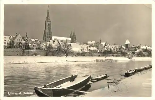 Ulm an der Donau im Winter -757296