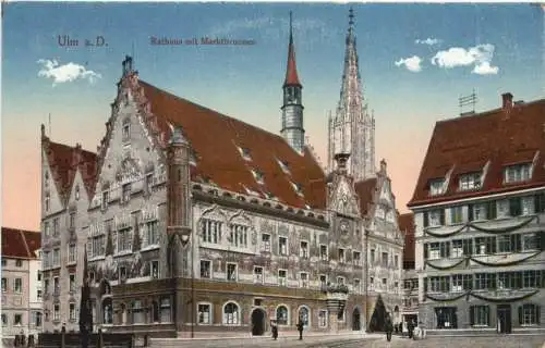 Ulm an der Donau - Rathaus -757270