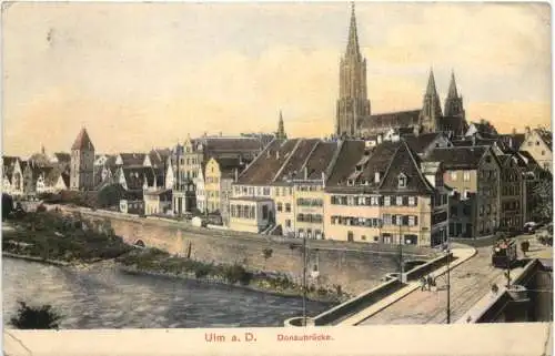 Ulm an der Donau - Donaubrücke -757280