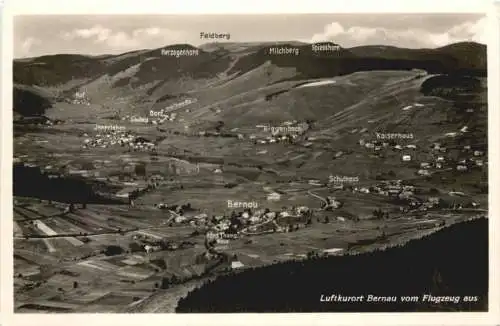 Bernau Schwarzwald vom Flugzeug -757414