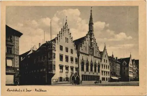 Landshut a. Isar - Rathaus -757734