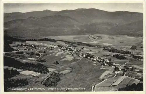 Langdorf - Fliegeraufnahme Bayr. Wald -757828