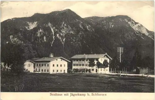 Neuhaus mit Jägerkamp bei Schliersee -757932