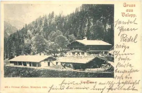 Gruss aus Valepp - Forsthaus -757924