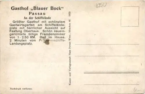 Passau - Gasthof Blauer Bock -757834
