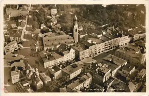 Rosenheim vom Flugzeug aus -758010