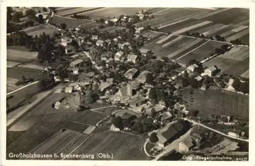 Großholzhausen bei Brannenburg - Fliegeraufnahme -758024