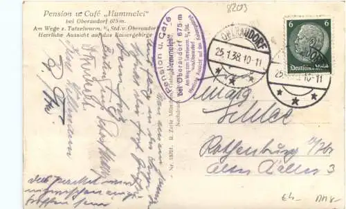 Oberaudorf - Pension Hummelei -758054