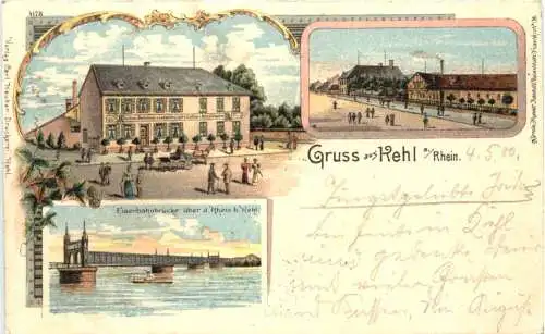 Gruss aus Kehl - Litho -758216