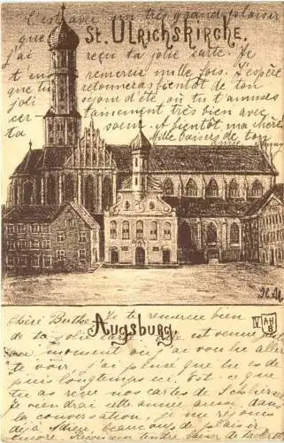 Augsburg - St. Uklrichskirche -758298