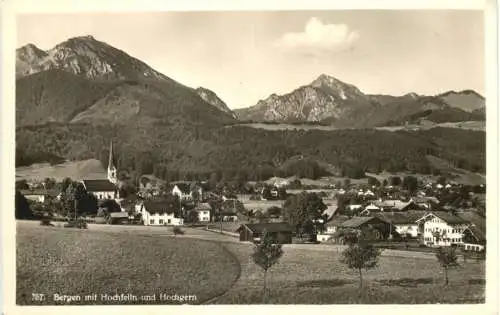 Bergen mit Hochfelln -758444