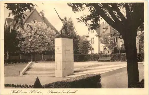 Kehl am Rhein - Pionierdenkmal -758520