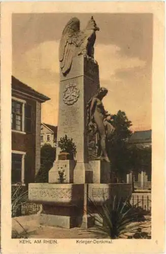 Kehl am Rhein - Krieger Denkmal -758640