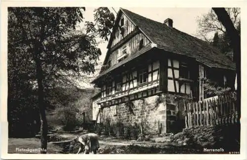 Plötz Sägemühle bei Herrenalb -758774