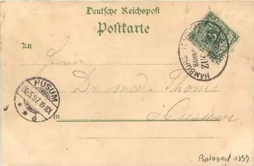 Hamburg - Gartenbau Aussellung 1897 - Litho -758834