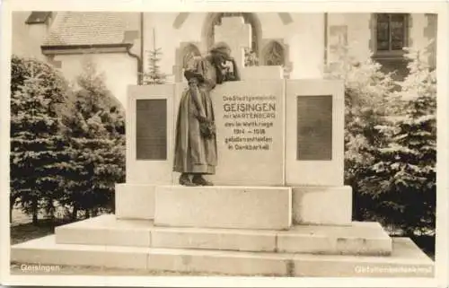 Geisingen - Kriegerdenkmal -759020