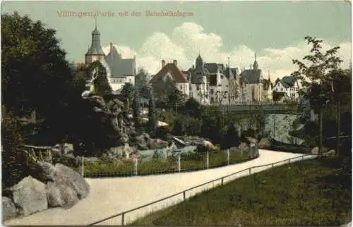 Villingen im Schwarzwald - BAhnhofsanlagen -759076