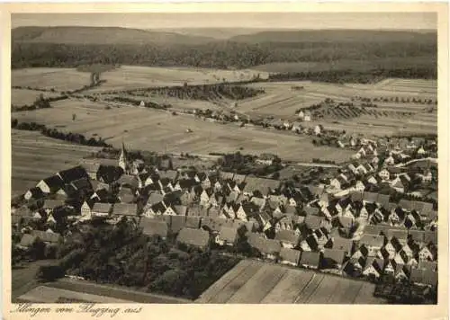 Illingen vom Flugzeug aus -759582