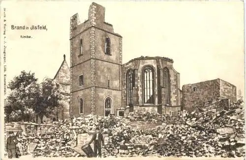 Brand in Ilsfeld - Kirche -759506