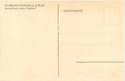 Mülheim Ruhr - Stadthalle -759698