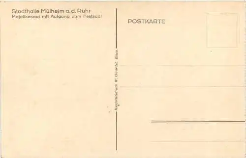 Mülheim Ruhr - Stadthalle -759692