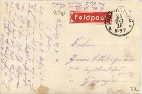 Ludwigsburg - FEldpost -759648