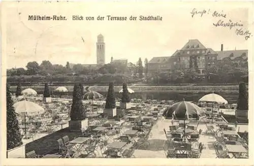 Mülheim Ruhr - Terrasse der Stadthalle -759712