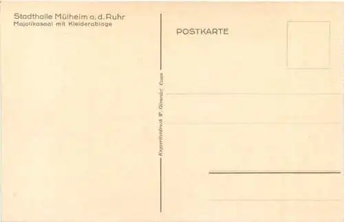 Mülheim Ruhr - Stadthalle -759708