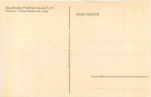 Mülheim Ruhr - Stadthalle -759696