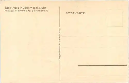 Mülheim Ruhr - Stadthalle -759690