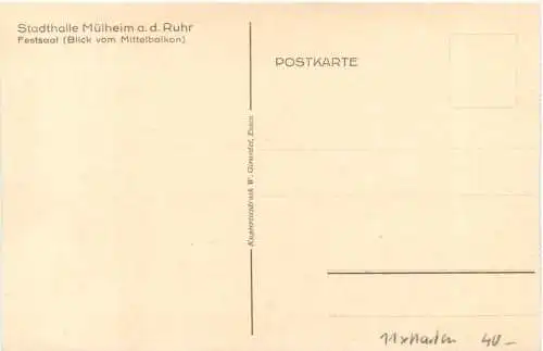 Mülheim Ruhr - Stadthalle -759710